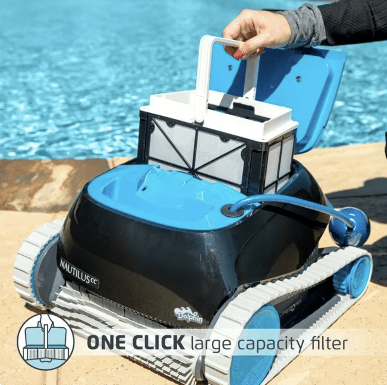 Dolphin Nautilus CC Robotic Pool Vacuum Cleaner