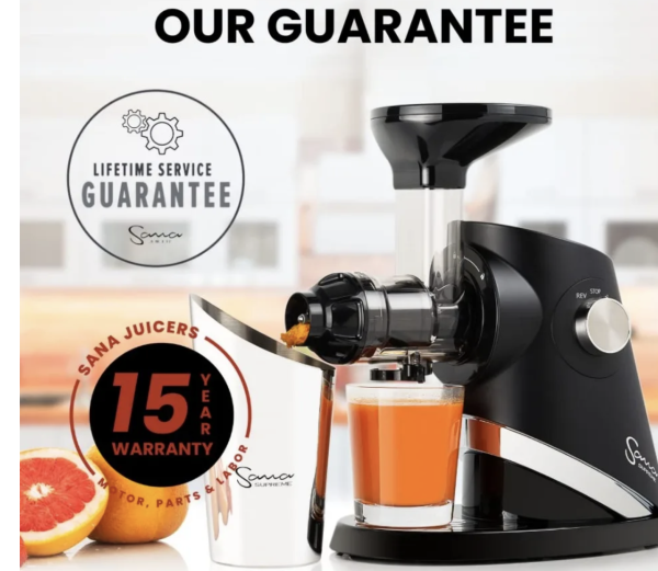 Sana 727 Supreme Cold Press Masticating Juicer