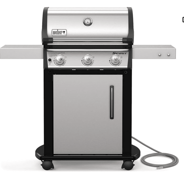 Weber Spirit S-315 NG Gas Grill, Stainless Steel