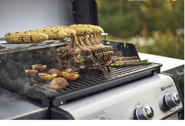 Weber Spirit S-315 NG Gas Grill, Stainless Steel